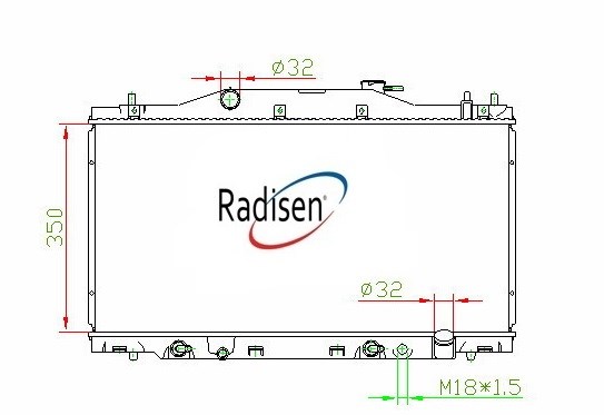 Honda Integra Radyatör RADISEN