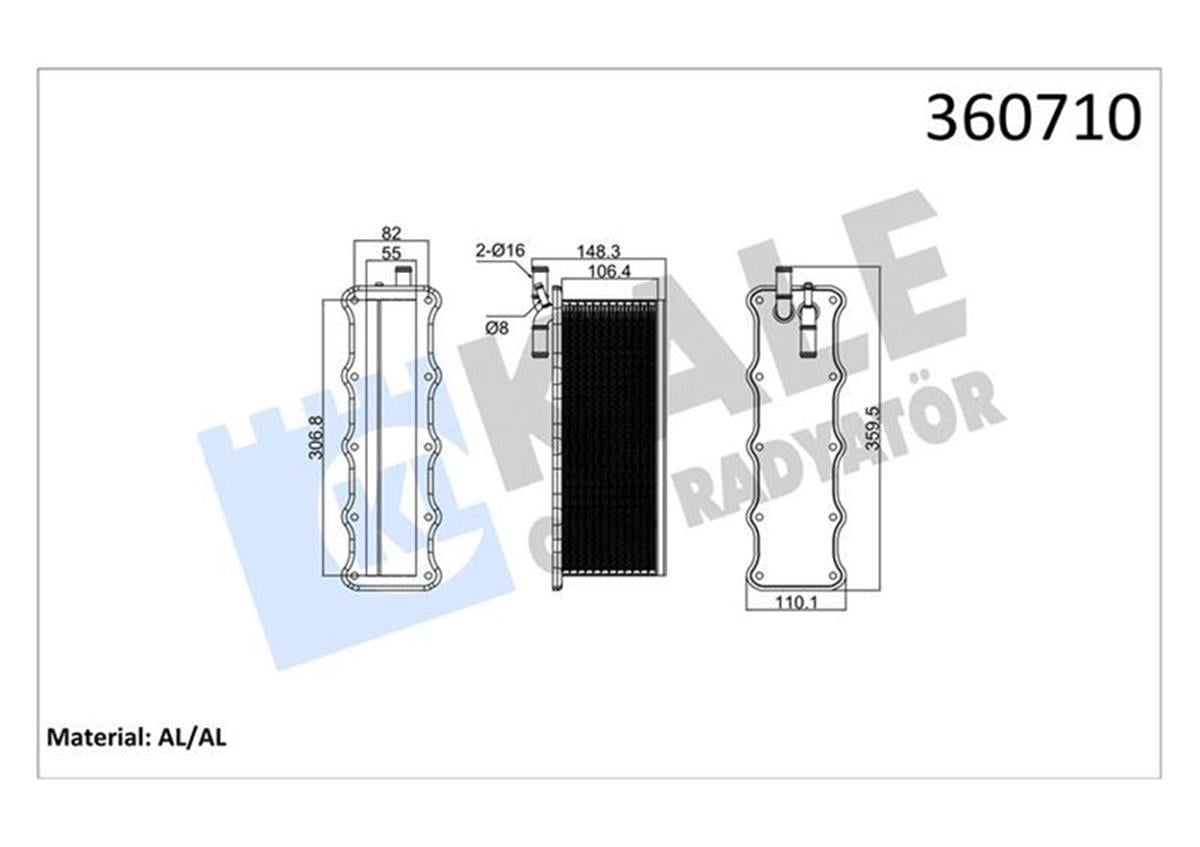 İntercooler Audi A3 1.4Tfsı-Seat Ibiza-Leon Skoda Fabıa-Octavıa-Volkswagen Polo-