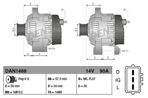 Isuzu Trooper Iıı Alternatör