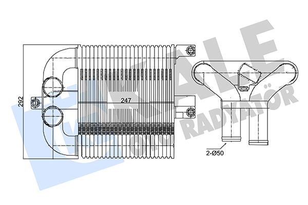 Isuzu D-Max I İntercooler KALE-RADYATOR