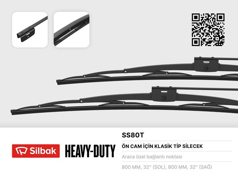 Silecek Süpürgesi 800mm SILBAK
