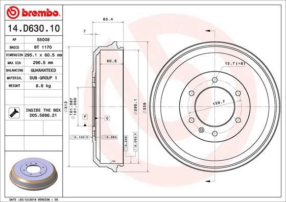 Isuzu D-Max I Fren Kampanası BREMBO