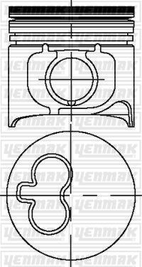 Iveco 8140.67 2500 CC Piston Segman STD YENMAK