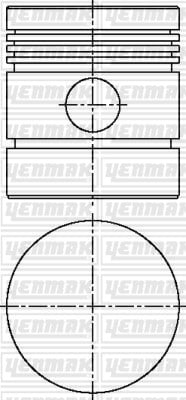 IHC Case IHC 444 TR Piston Segman Q88.9mm STD YENMAK