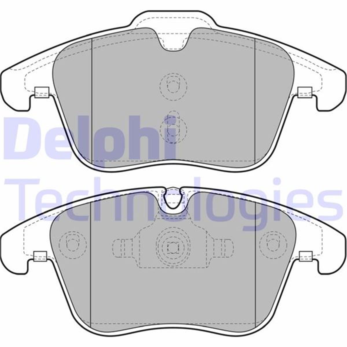 Jaguar S-Type 2 Xf 1 Xj Xk 2 Fren Balatası Ön C2c42014-C2c27290-C2c35612-C2c