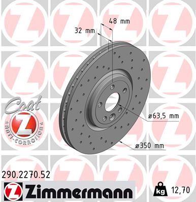 Land Rover Range Rover Velar Jaguar F-Pace Ön Fren Diski T4a2343-T4k5014-T4n1803-Lr0906