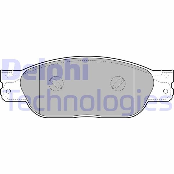 Jaguar S-Type Ön Fren Balatası DELPHI