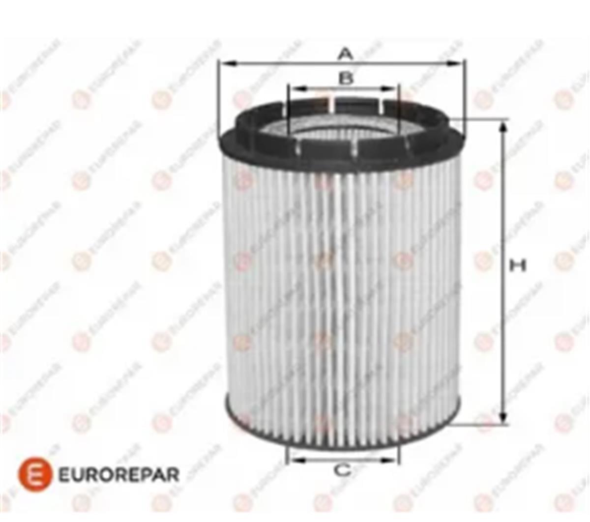 Cherokee Voyager Tucson Elantra Sportage Yağ Filtresi Eurorepar 2.0-2.5 08- 5072720Aa