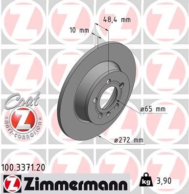 Volkswagen Jetta Golf Caddy Scirocco Audi A1 A3 Seat Altea Skoda Octavia... ZIMMERMANN