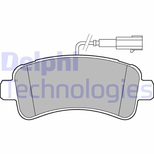 Citroen Jumper Arka Disk Fren Balatası DELPHI
