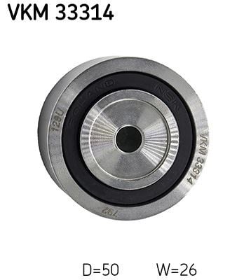 Citroen Jumper Alternatör Gergi Rulmanı SKF
