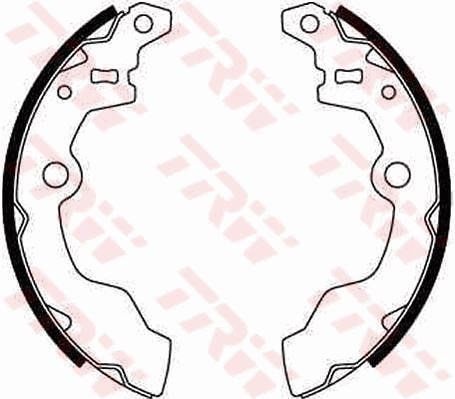 Subaru Justy Arka Pabuç Balata TRW