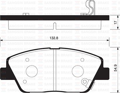 Kia K5 Optima Ön Disk Balatası SANGSIN