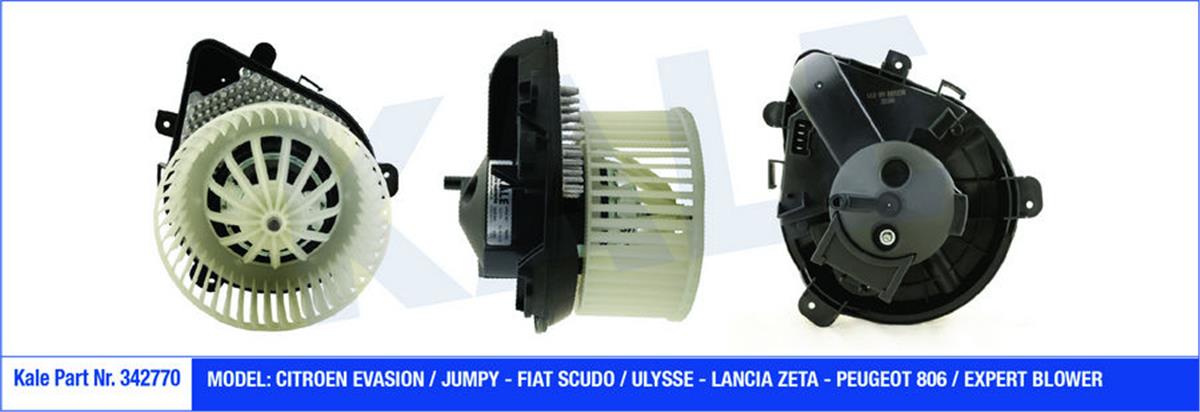 Kalorifer Motoru 12V Cıtroen Evasıon-Jumpy-Scudo-Ulysse-Lancıa Zeta-P806-Expert