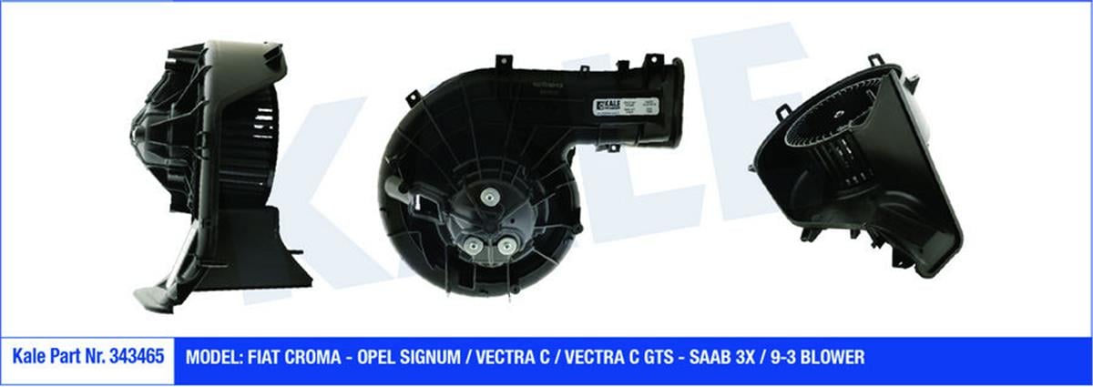 Kalorifer Motoru 12V Opel Sıgnum-Vectra C-Vectra C Gts-Saab 3X / 9-3 Otom.-Klima