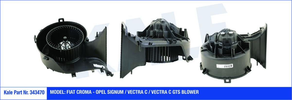 Kalorifer Motoru 12V Opel Sıgnum-Vectra C-Vectra C Gts-Fiat Croma Mek.-Klimalı