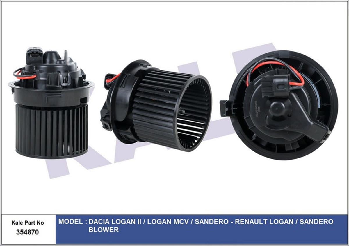 Kalorifer Motoru Dacıa Logan Iı-Logan Mcv-Sandero-Renault Logan-Sandero Blower