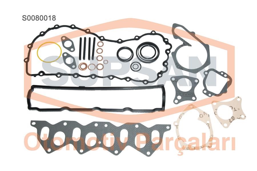 Renault Kangoo Conta Tam Takım 1.9D F8Q Eski Motor SUPSAN