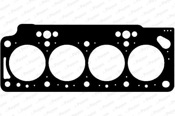 Renault Kangoo Megane Clio II 1.9 Dizel Silindir Kapak Contası 1 Delik 1.5 mm PAYEN