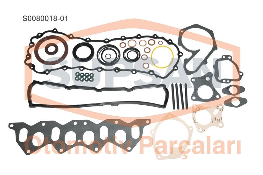 Renault Kangoo Conta Tam Takım 1.9D F8Q Eski Motor SUPSAN