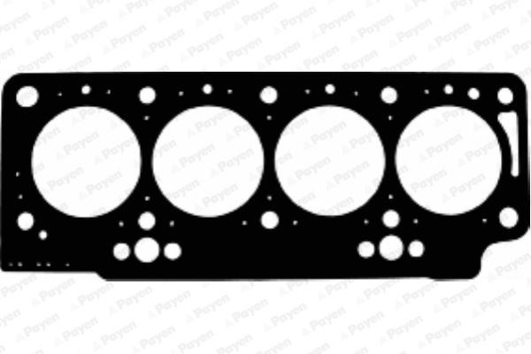 Renault Kangoo Megane Clio II 1.9 Dizel Silindir Kapak Contası 2 Delik 1.4 mm PAYEN