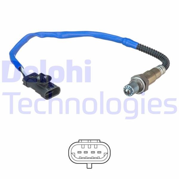 Renault Kangoo Megane Oksijen Sensörü DELPHI