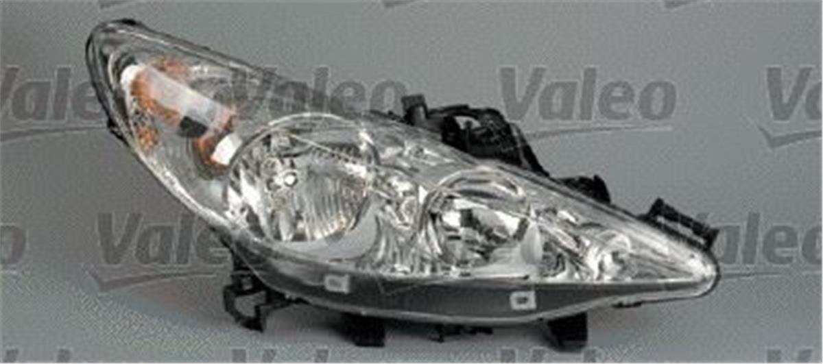 Peugeot 207 (07>15) Sağ Far Beyaz Elektrikli 6206.95-6206.97