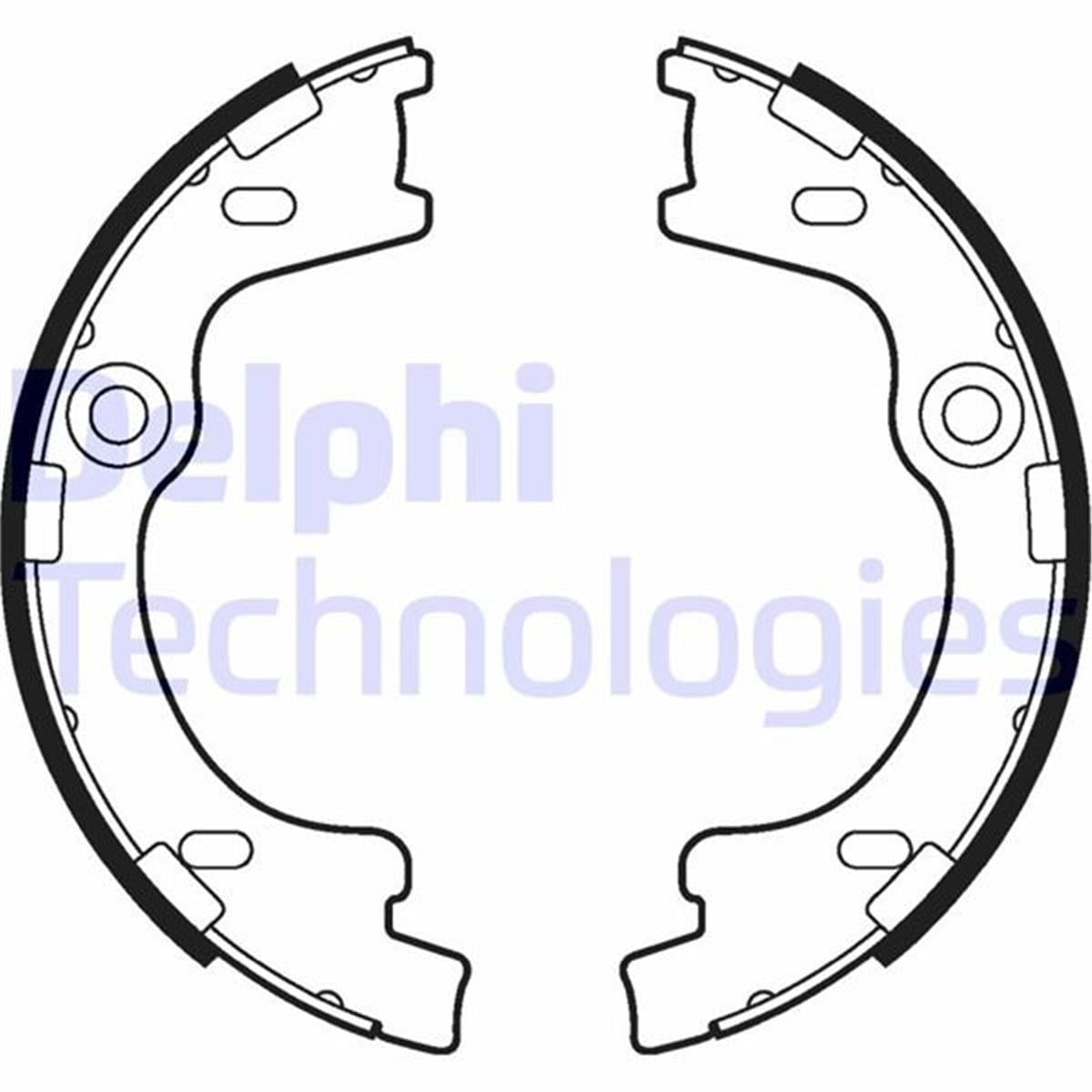 Hyundai İ30 Kia Sportage El Fren Balata Pabucu Delphi