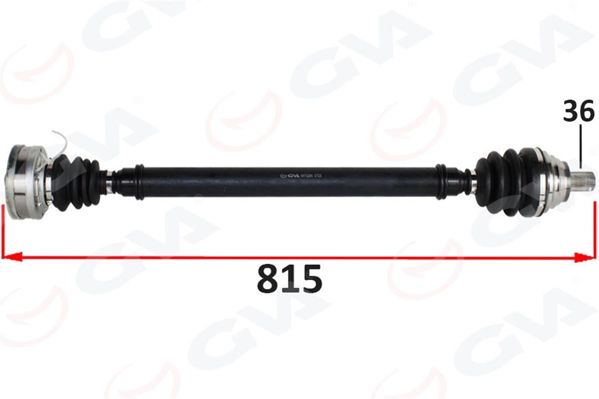Komple Aks Ön Sağ Golf-Leon-Jetta-Passat Cayb-Cayc 1.6 Tdi Uzun 04-13 Cayb-Cayc