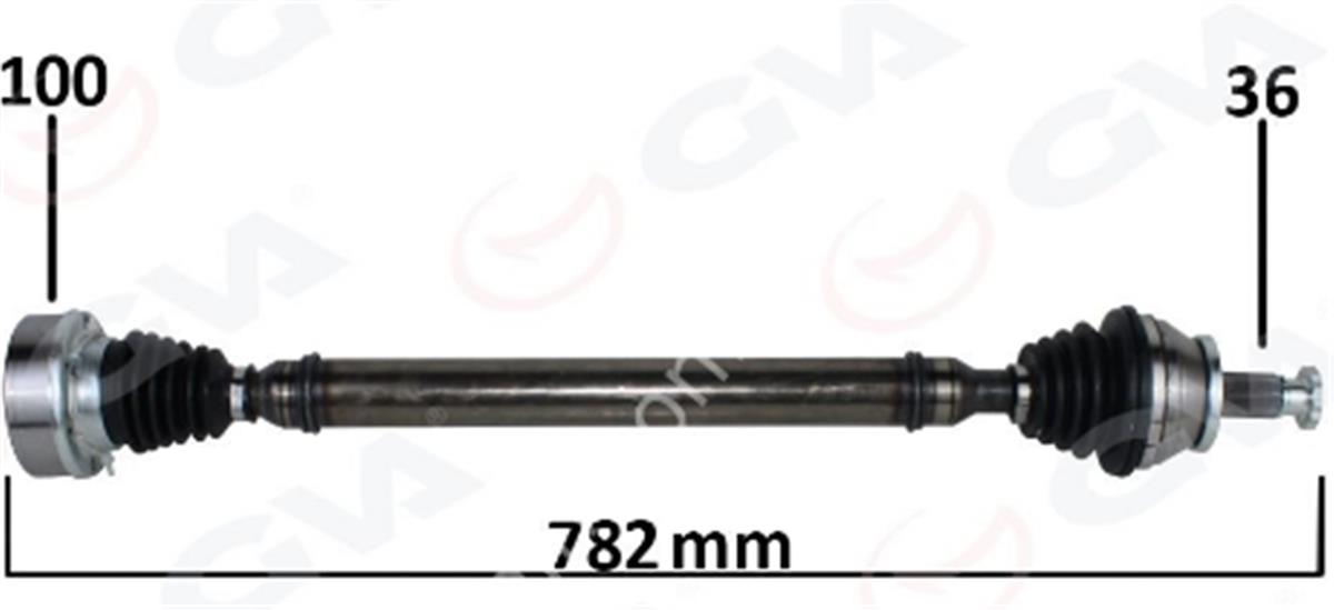 Komple Aks Ön Sağ Polo-İbiza-Fabia 1.2 Tdi-1.6 Tdi 10- Cfwa-Cayb-Cayc 1.2 Tdi-1.