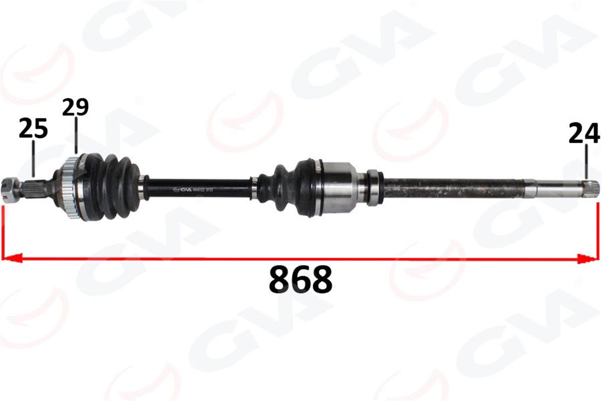 Komple Aks Ön Sağ Psa Partner 5.5F 2.0 Hdı Abslı 96-08