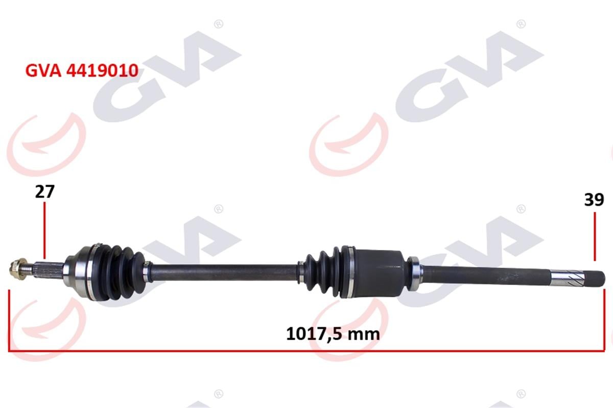 Komple Aks Sağ Trafıc Iı-Opel Vıvaro 1.9 Dcı 01 1017Mm
