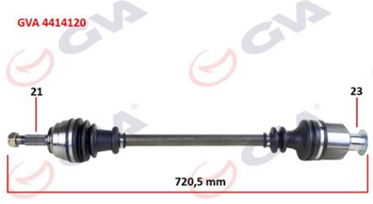 Komple Aks Sol Caddy 3 1.9 Tdı 04-10 Bjb 513Mm