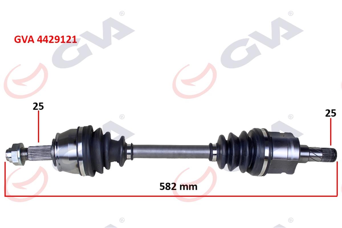 Komple Aks Sol Lınea 1.6 Mjt 07- Fıorıno 1.3 Mjt A/T 08-13 İç Aks Kafalı