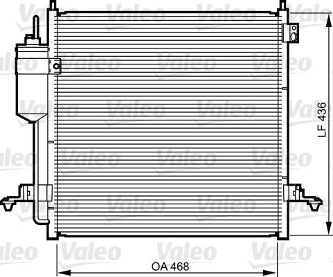 Mitsubishi L200 Kondenser VALEO
