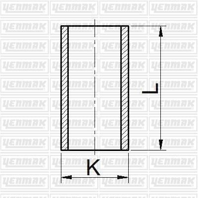 Mitsubishi L300 / Hyundai H100 / Mitsubishi L200 CR / Hyundai Starex TCI Düz... YENMAK