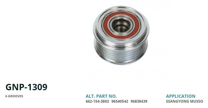 Ssangyong Alternatör Kasnağı GENON