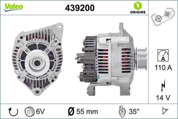 Renault Laguna G8T Motor Alternatör VALEO