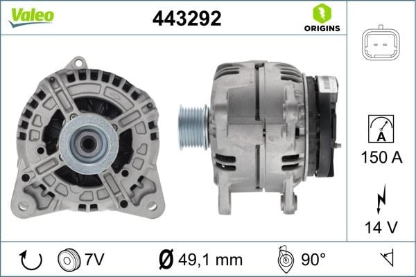 Renault Laguna Alternatör VALEO