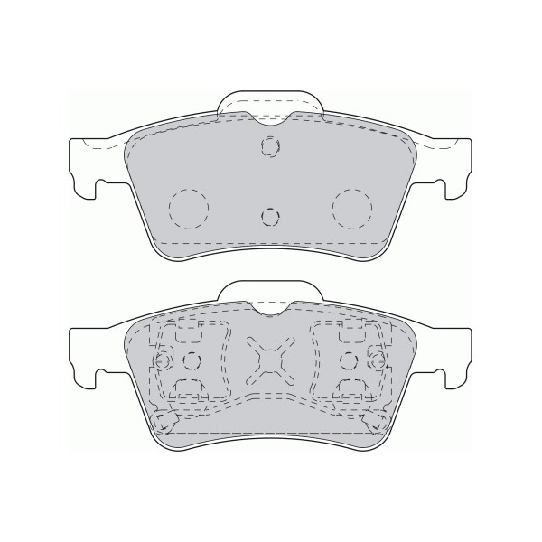 Renault Laguna 2 Arka Balata FORD-