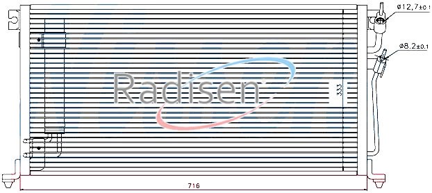 Mitsubishi Lancer Klima Radyatörü RADISEN