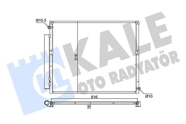 Toyota Land Cruiser Klima Kondenseri KALE-RADYATOR