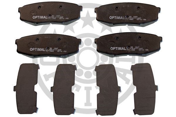 Toyota Land Cruiser Arka Fren Balatası OPTIMAL