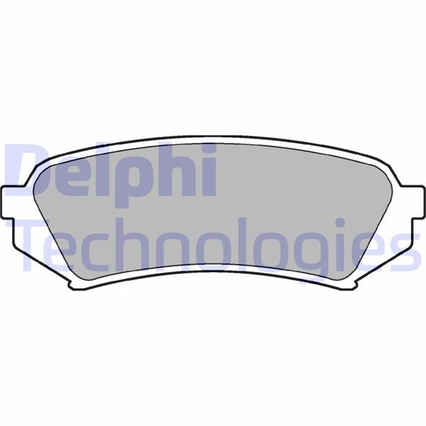 Toyota Land Cruiser Arka Fren Balatası DELPHI