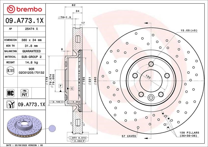 Land Rover Range Rover Sport Mahindra Alturas G4 Fren Diski BREMBO