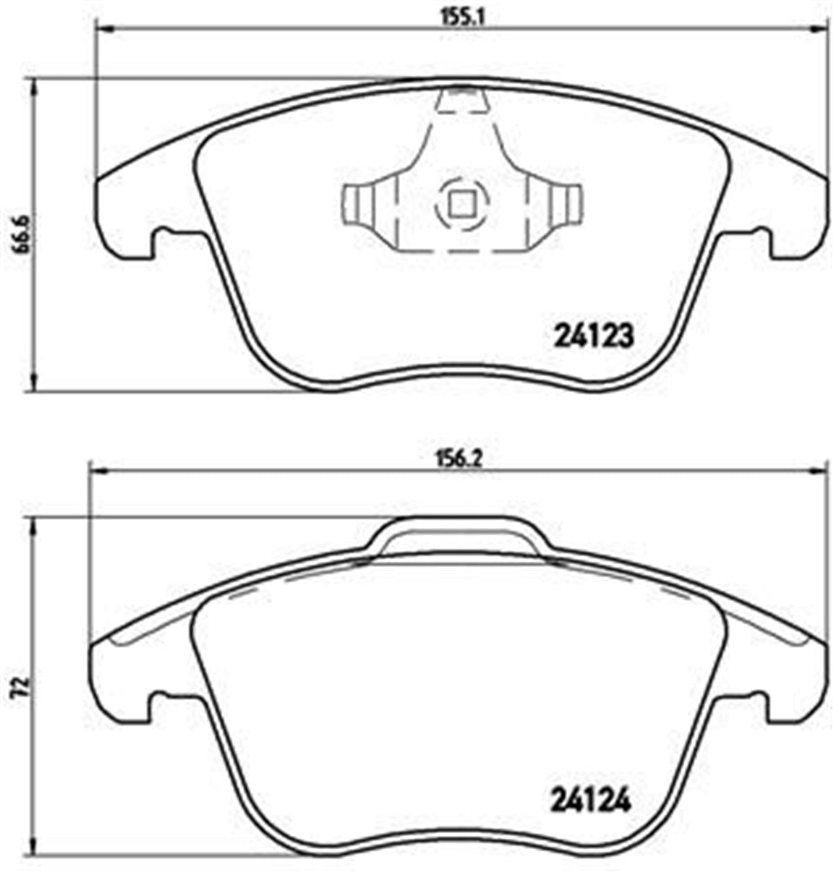Range Rover Evoque (2012-2018) Ön Fren Balatası Me6g9j2k021ab-30793941-Lr02730