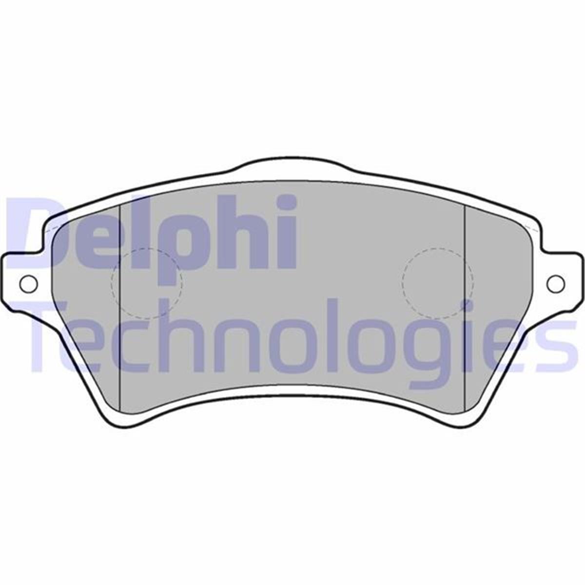 Freelander Ön Fren Balatası Delphi 131Mm (2000 Sonrası)