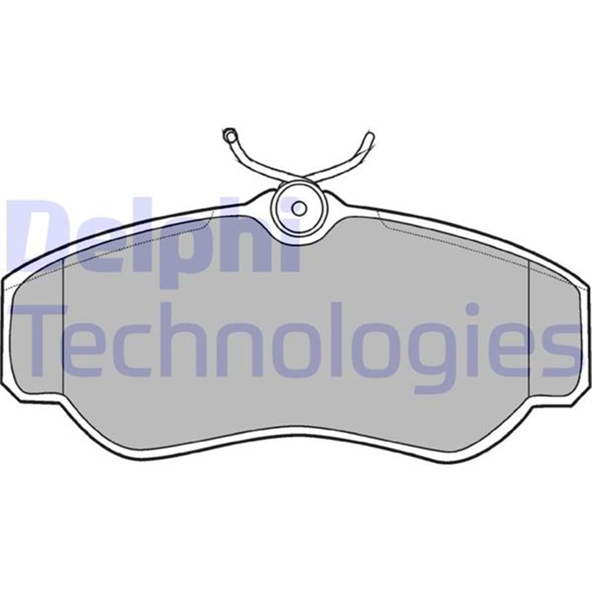 Land Rover Discovery Range Rover Fren Balatası Delphi 1994 Ve Üzeri