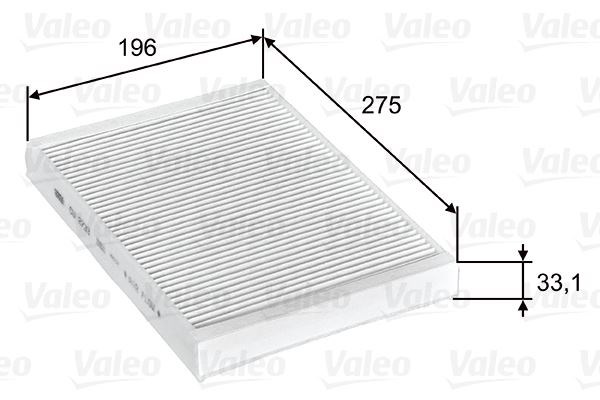 Land Rover Freelander II Polen Filtresi VALEO