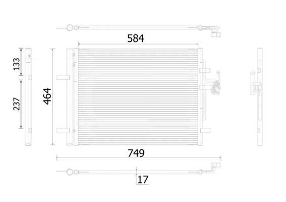 Land Rover Discovery Sport Freelander 2 Range Rover Evoque Volvo S60 S80 V60... MAHLE